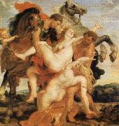 Peter Paul Rubens The robbery of the daughters of Leucippus Spain oil painting reproduction